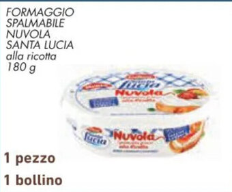FORMAGGIO SPALMABILE NUVOLA SANTA LUCIA alla ricotta 180 g