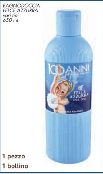 Conad BAGNODOCCIA FELCE AZZURRA vari tipi 650 ml offerta