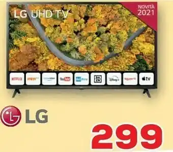 Euronics LG UHD TV offerta