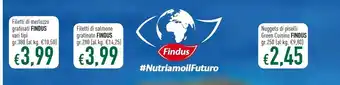Famila Findus Filetti Gratinati Di Merluzzo D'Alaska Integrali 380 G(ml) offerta