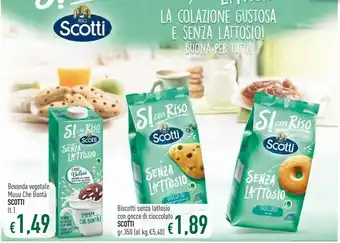 Famila Superstore Scotti Gemma Di Riso Con Gocce Di Cioccolato offerta