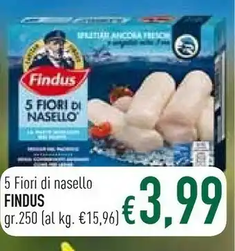 Famila Findus 5 Fiori Di Nasello 250 G(ml) offerta