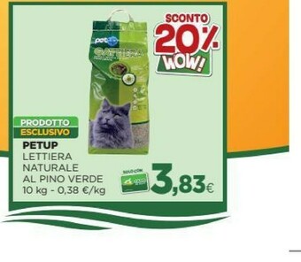 Petup Lettiera Naturale Al Pino Verde