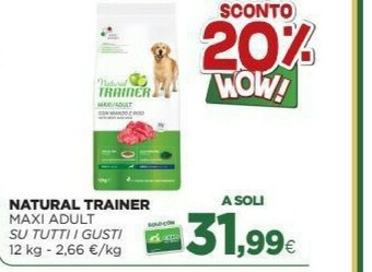 L´Isola dei Tesori Natural Trainer Maxi Adult offerta