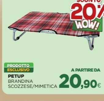L´Isola dei Tesori Petup Brandina Scozzese offerta