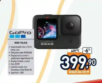 Unieuro Gopro Hero offerta