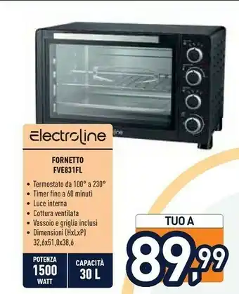 Electroline Forno elettrico