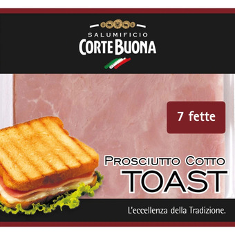 Qui Discount Prosciutto cotto toast fette 100 gr offerta