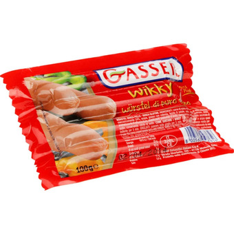 Qui Discount Wurstel di puro suino 100 gr offerta