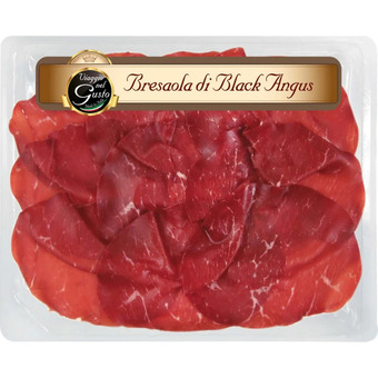 Bresaola di black angus viaggio nel gusto 80 gr