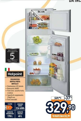 Unieuro Hotpoint Frigoriferi offerta