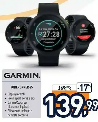 Unieuro Garmin Smartwatch offerta