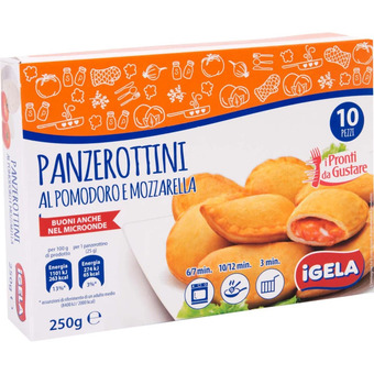 Qui Discount Panzerottini pomodoro e mozzarella igela 250 gr offerta