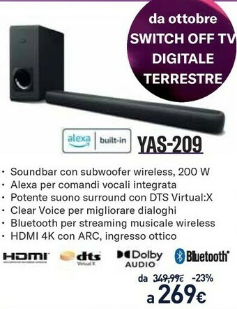 Unieuro Soundbar offerta