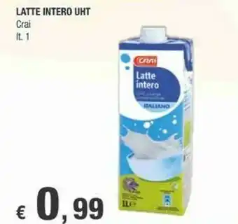 Crai Crai Latte Intero Uht offerta