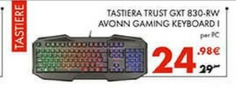 Gamestop Trust Tastiera offerta
