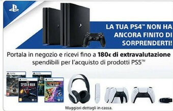 Gamestop Sony Ps4 offerta