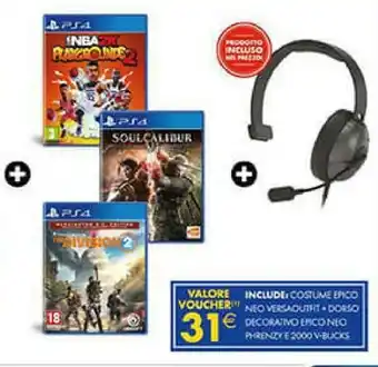 Gamestop Sony PS4 Tom Clancy's The Division 2 offerta