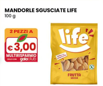 MANDORLE SGUSCIATE LIFE 100 g
