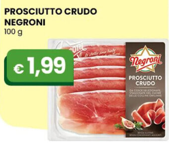 Gala Supermercati PROSCIUTTO CRUDO NEGRONI 100 g offerta