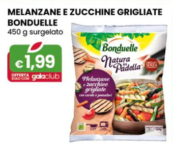 Gala Supermercati MELANZANE E ZUCCHINE GRIGLIATE BONDUELLE 450 g offerta