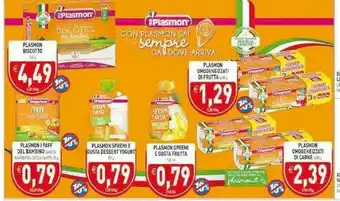 Supermercati Agorà Plasmon Spremi E Gusta Pera Yogurt 85 G(ml) offerta