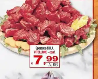 CTS Supermercati Spezzato Di B.A Vitellone offerta