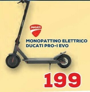 Euronics Ducati Monopattino Elettrico PRO-I Evo offerta