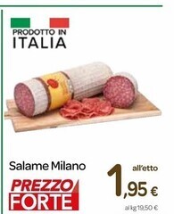 Carrefour Express Salame milano offerta