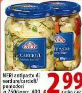 Gros Neri Antipasto Di Verdure/ Carciofi/ Pomodori offerta