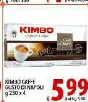 Gros Kimbo Caffè Gusto Classico 250 G(ml) offerta