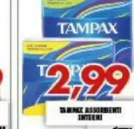 Gros Tampax Assorbenti Interni offerta