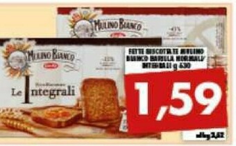Gros Mulino Bianco Le Integrali 630 G(ml) offerta