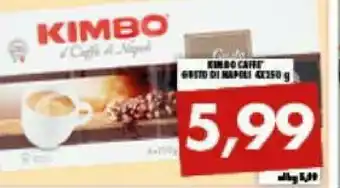 Gros Kimbo L'Espresso Di Napoli Macinato Fresco 1000 G(ml) offerta