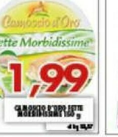 Gros Camoscio d'Oro Fette Morbidissime 150 G(ml) offerta