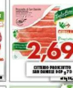 Gros Citterio Prosciutto San Daniele DOP offerta