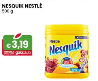 Gala Supermercati NESQUIK NESTLÈ 500 g offerta
