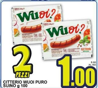 Gros Citterio Wuoi Puro Suino 100 G offerta