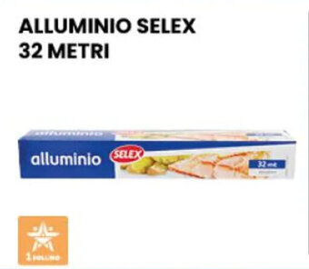 Gala Supermercati ALLUMINIO SELEX 32 METRI offerta