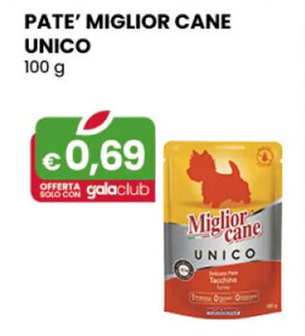 PATE' MIGLIOR CANE UNICO 100 g