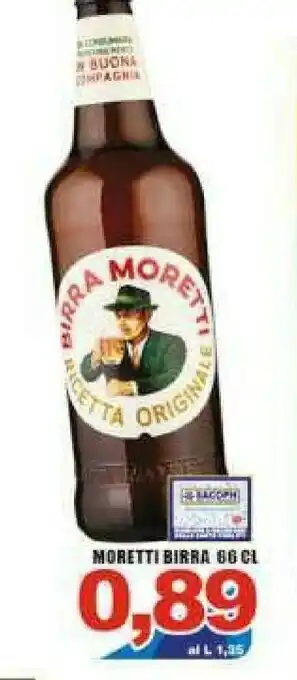 Gros Moretti Birra - Birra 660 G(ml) offerta