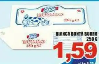 Gros Bianca bontà Burro 250 G(ml) offerta