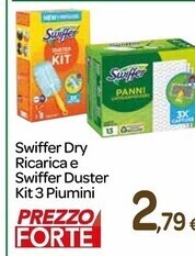 Swiffer dry ricarica e duster kit 3 piumini