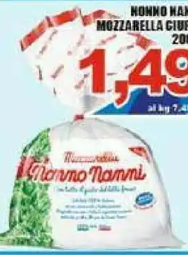 Gros Nonno Nani Mozzarella Ciuffo offerta