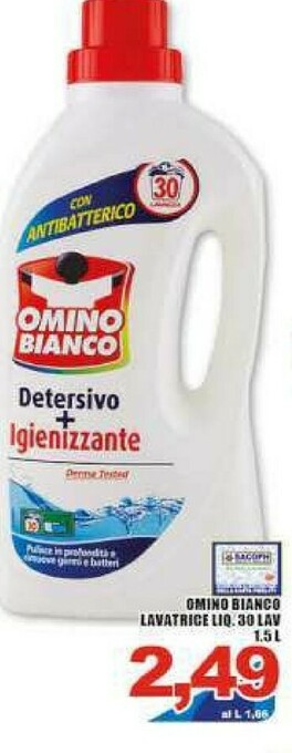 Gros Omino Bianco Detersivo offerta