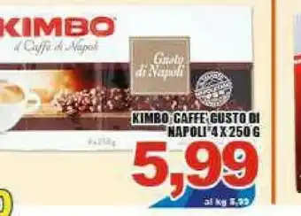 Gros Kimbo Caffè Espresso Napoletano offerta