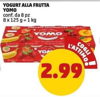 YOGURT ALLA FRUTTA YOMO 1 kg