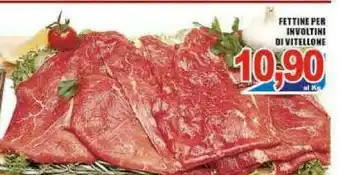 Gros Sacoph Fettine Per Involtini Di Vitellone offerta