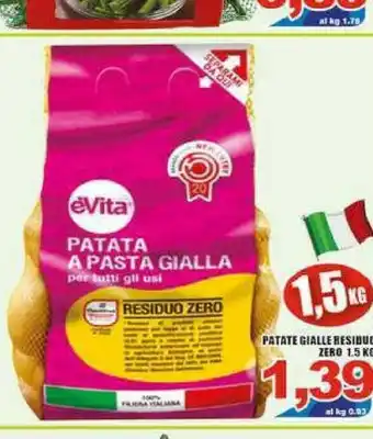 Patata A Pasta Gialla