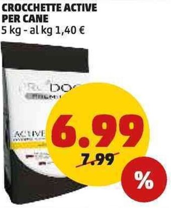 PENNY CROCCHETTE ACTIVE PER CANE 5 kg offerta